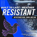 Dove Emblem - Left & Right - Purple