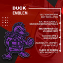 Duck Emblem - Left & Right - Purple