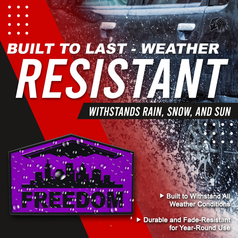 Freedom Emblem - Purple