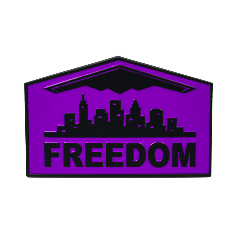 Freedom Emblem - Purple