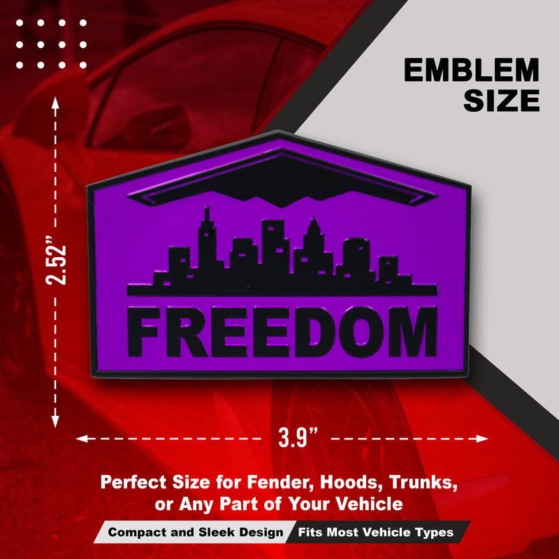 Freedom Emblem - Purple