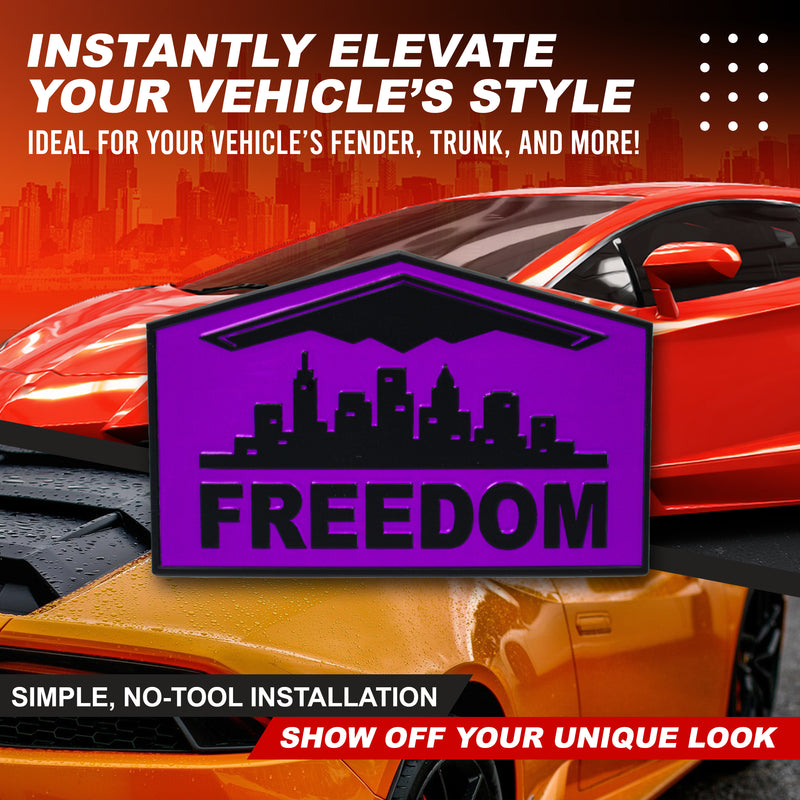 Freedom Emblem - Purple