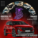 Grim Reaper Emblem - Left and Right - Purple