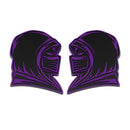 Ninja Emblem - Left & Right - Purple