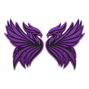 Phoenix Emblem - Left and Right - Purple