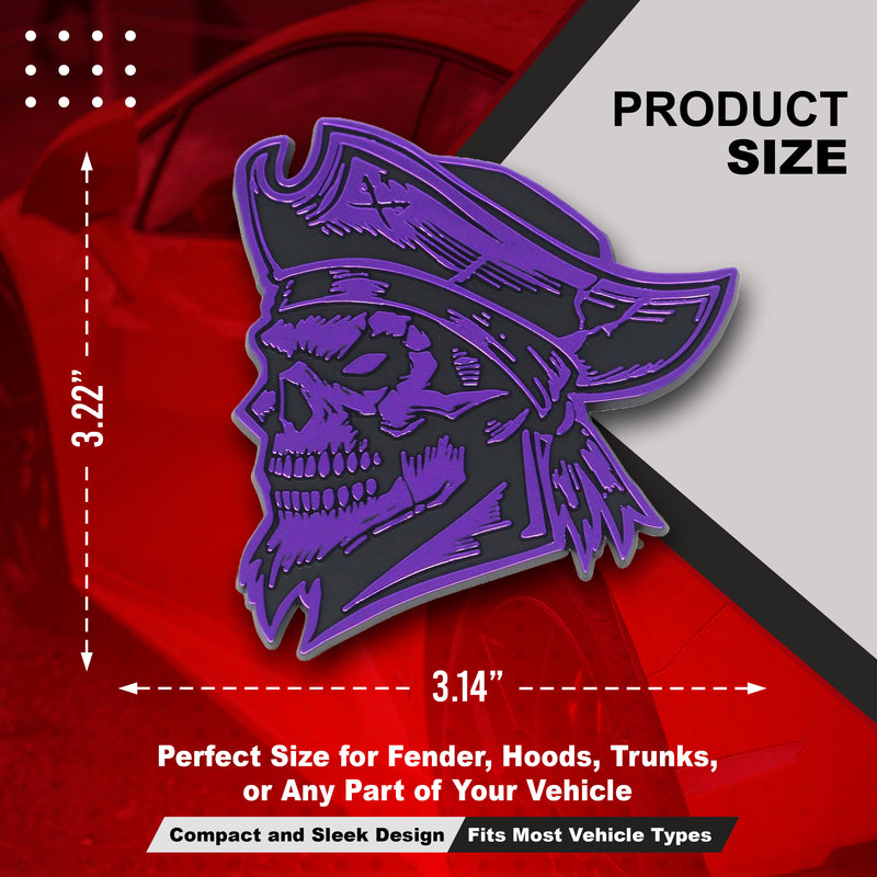 Pirate Left & Right - Purple / Black