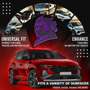 Samurai Emblem - Left & Right - Purple