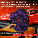 Serpent Emblem - Left & Right - Purple