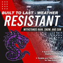 Serpent Emblem - Left & Right - Purple