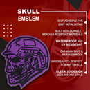 Zombie Emblem - Left & Right - Purple