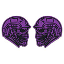 Zombie Emblem - Left & Right - Purple