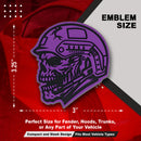 Zombie Emblem - Left & Right - Purple