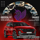 Unicorn Emblem - Left and Right - Purple