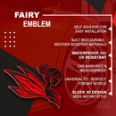 Fairy Emblem - Left and Right - Red