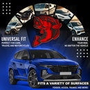 Fish Emblem - Left and Right - Red