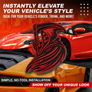 Grim Reaper Emblem - Left and Right - Red