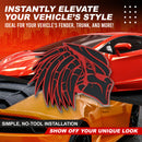 Left & Right Predator - Red/Black