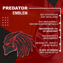 Left & Right Predator - Red/Black