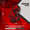 Alien Emblem - Left & Right - Red