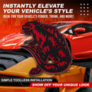 Kaiju Emblem - Left & Right - Red