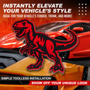 Dinosaur Emblem - Left & Right - Red