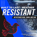 Dove Emblem - Left & Right - Red