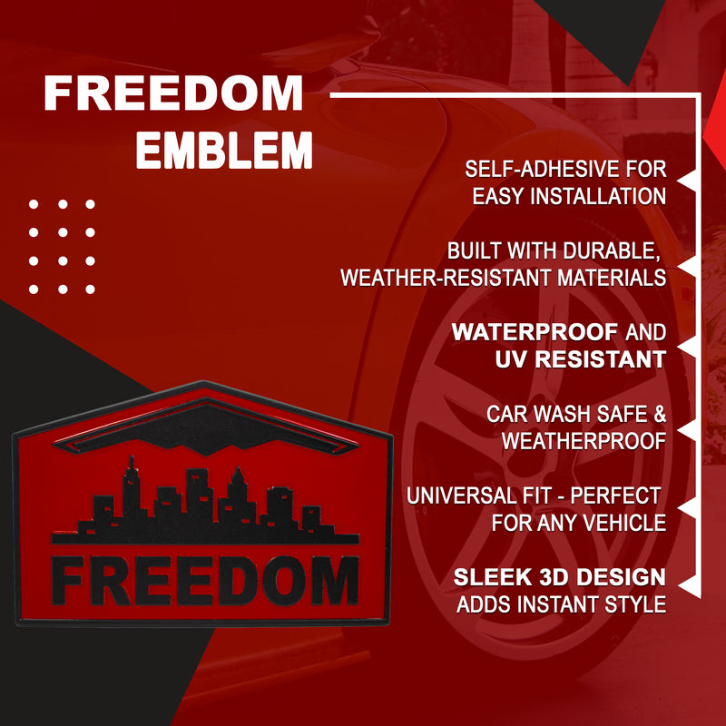 Freedom Emblem - Red