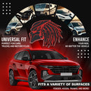 Left & Right Predator - Red/Black