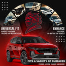 Samurai Emblem - Left & Right - Red