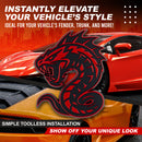 Serpent Emblem - Left & Right - Red