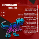 Dinosaur Emblem - Left & Right - Tri Color