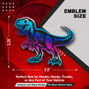 Dinosaur Emblem - Left & Right - Tri Color