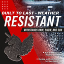 Unicorn Emblem - Left and Right - Black