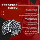 Left & Right Predator - White/Black