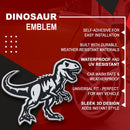 Dinosaur Emblem - Left & Right - White