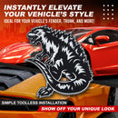 Kaiju Emblem - Left & Right - White