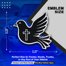 Dove Emblem - Left & Right - White