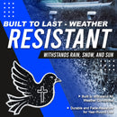 Dove Emblem - Left & Right - White