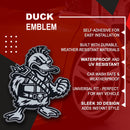 Duck Emblem - Left & Right - White