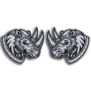 Rhino Emblem - Left & Right - White