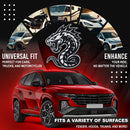 Serpent Emblem - Left & Right - White