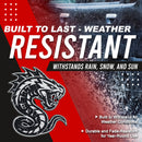 Serpent Emblem - Left & Right - White