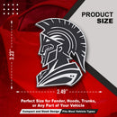 Spartan Emblem - Left and Right - White