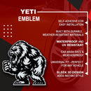 Yeti Emblem - Left & Right - White