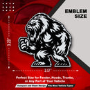 Yeti Emblem - Left & Right - White