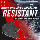 Wolf Emblem - Left and Right - Matte Black