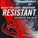 Wolf Emblem - Left and Right - Red