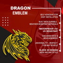 Dragon Emblem - Left and Right - Yellow