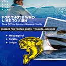 Fish Emblem - Left and Right - Yellow