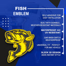 Fish Emblem - Left and Right - Yellow